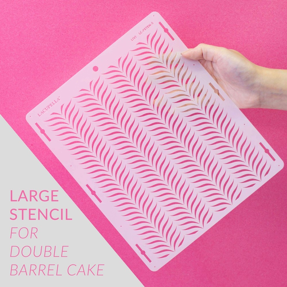Large Cake Decorating Stencil ENIC Art Deco Pattern