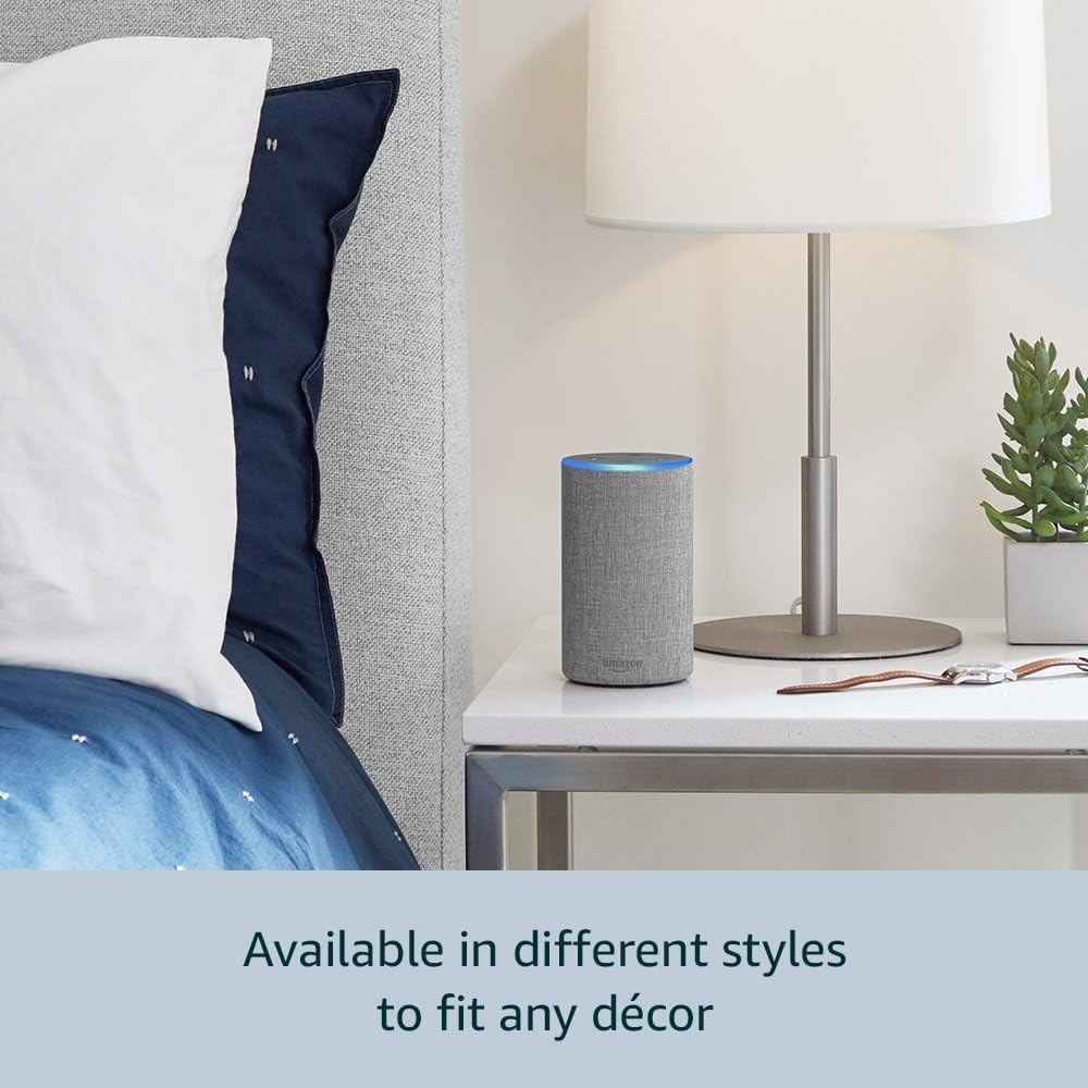 Amazon Echo (2nd Generation) Smart Assistant Alexa Speaker Sandstone Fabric