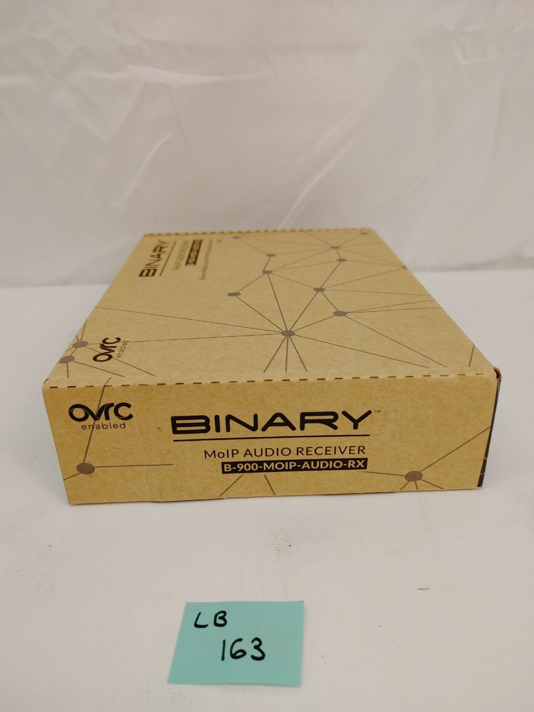 Binary B-900-MOIP-AUDIO-RX MoIP Audio Receiver