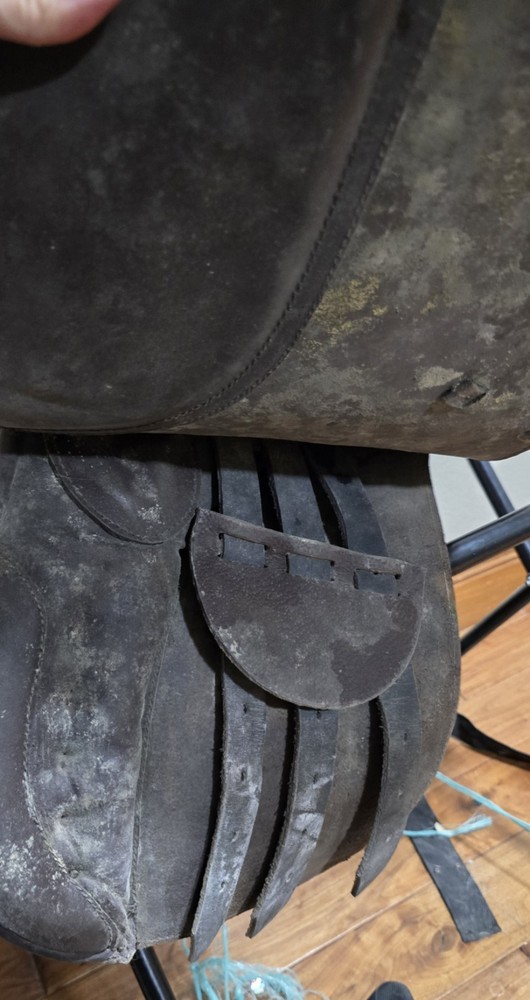 Leather English Saddle 18" Brown