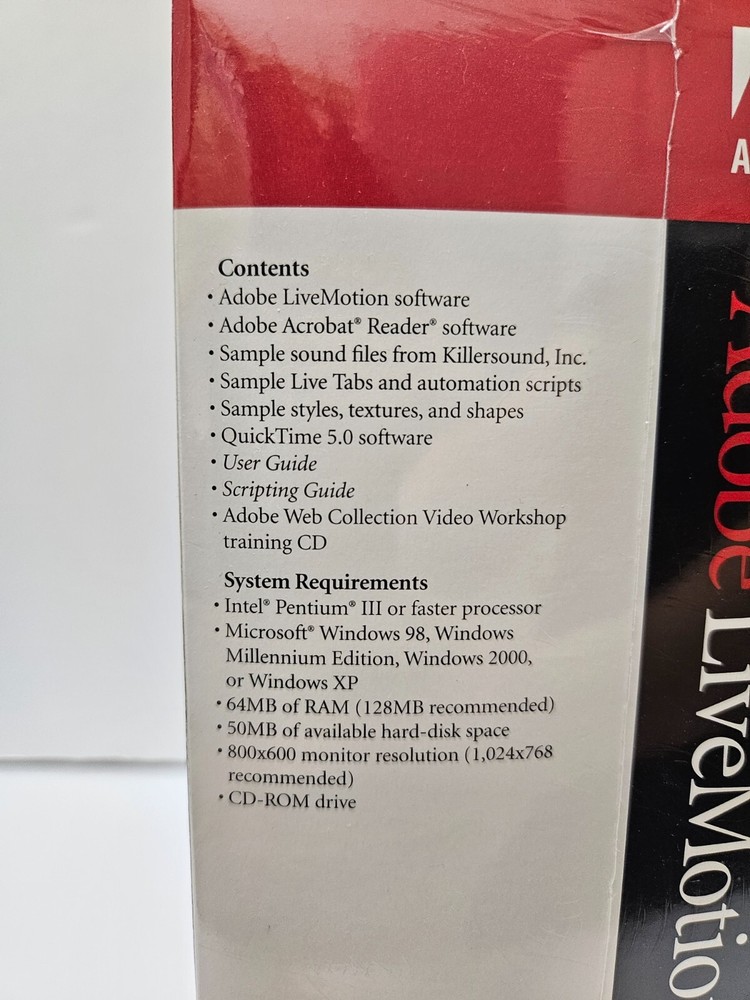 Adobe LiveMotion 2.0 & GoLive 6.0 For Mac 2000 Professional Web Graphics 2 Sets