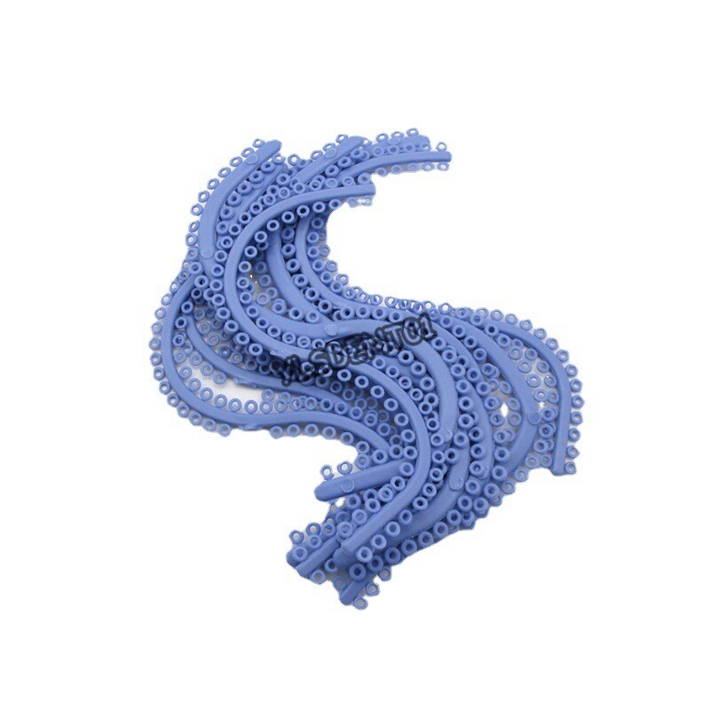 Dental Orthodontic Separators S Shape Rubber Ring ElasticTeeth 700Pcs