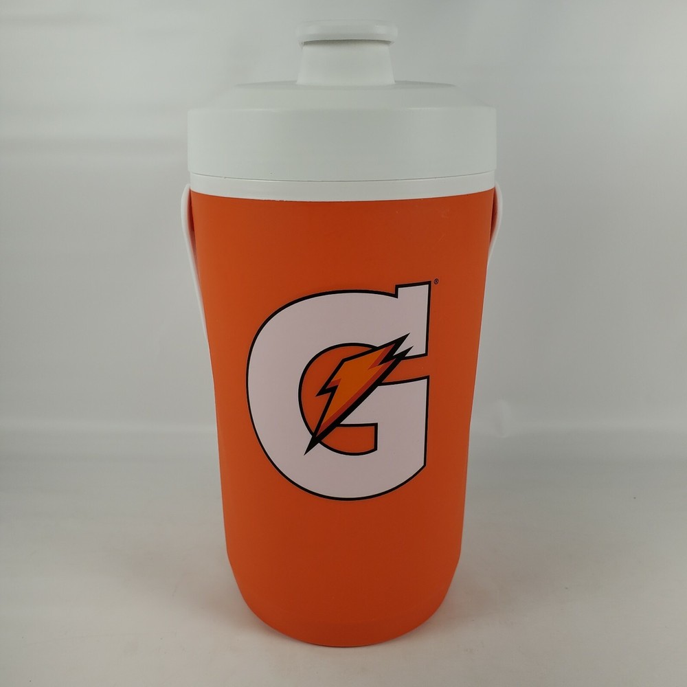 3 Gatorade Orange 64oz (1/2 Gallon) Cold Beverage Performance Jug Cooler