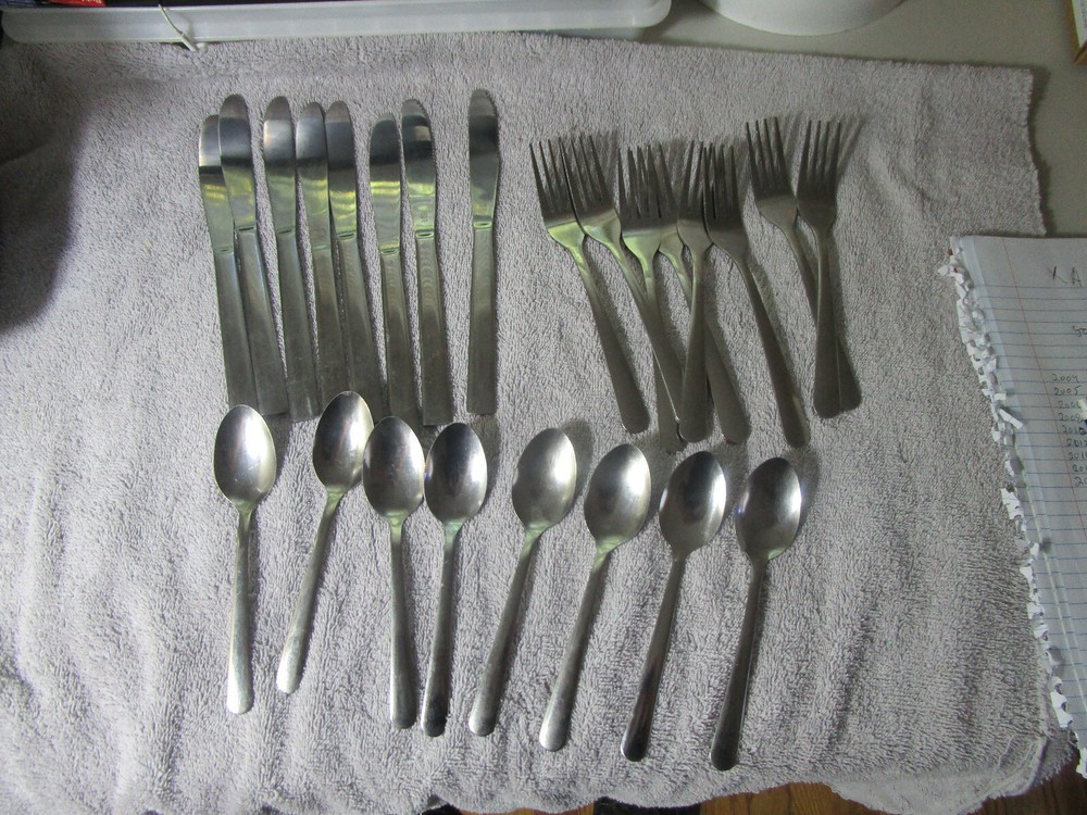 stainless silver ware set 24PC brand ware 285