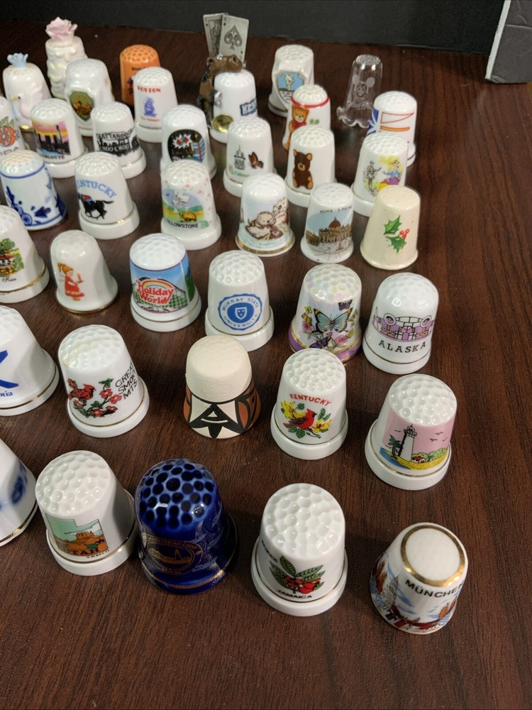 Lot of 52 Thimbles