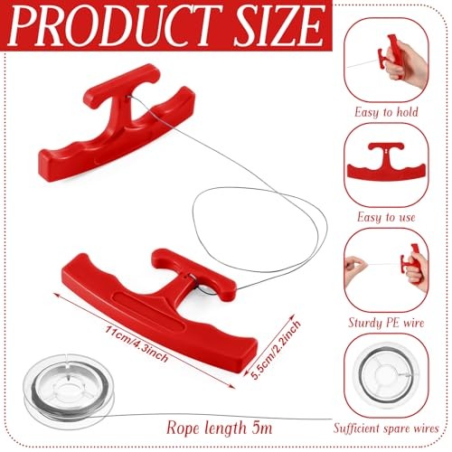 Car Emblem Removal Tool Wrap Tools Plate Line Badge Remover Car Surface Red