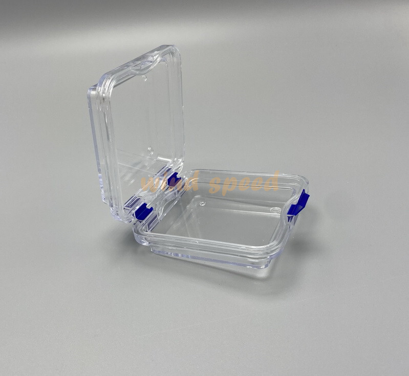 Denture Hinged Display Box Storage Jewelry Chip Boxes False Teeth Membrane Case