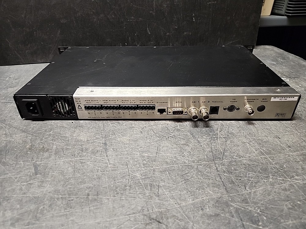 Adtec Edje RM-2100, MPEG2 DTV Real-Time Encoder