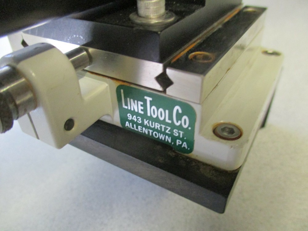 Line Tool Co. Micro Positioner Linear Travelling Microscope Scope
