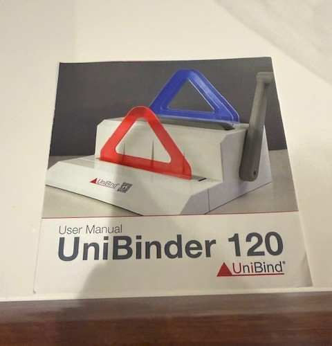 Unibinder 120 Thermal Binding Machine