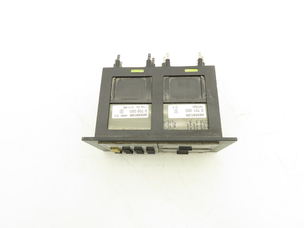 Hengstler 0702020 Counter Display with 2x Counters Display Defect See Pics