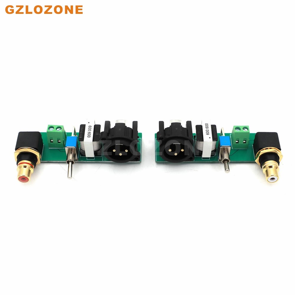 One Pair Unbalanced To Balanced XLR Output Board -Passive Conversion (B6-46)