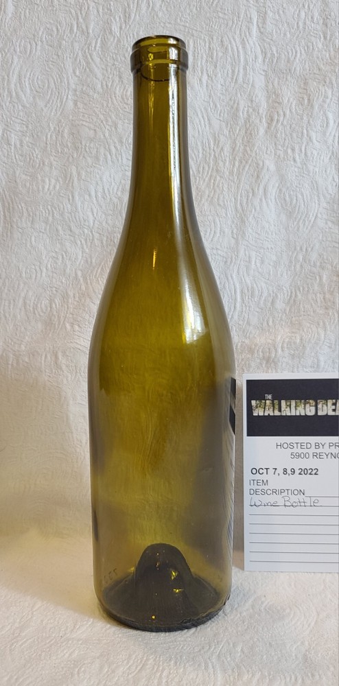 The Walking Dead Prop ‘Quantity 1’ Random Prop Wine Bottle With COA Box #139