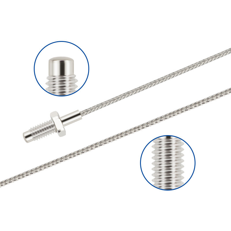 M6/8 K E Type Thermocouple Probe High Temperature Sensor Thermistor Sensor Probe