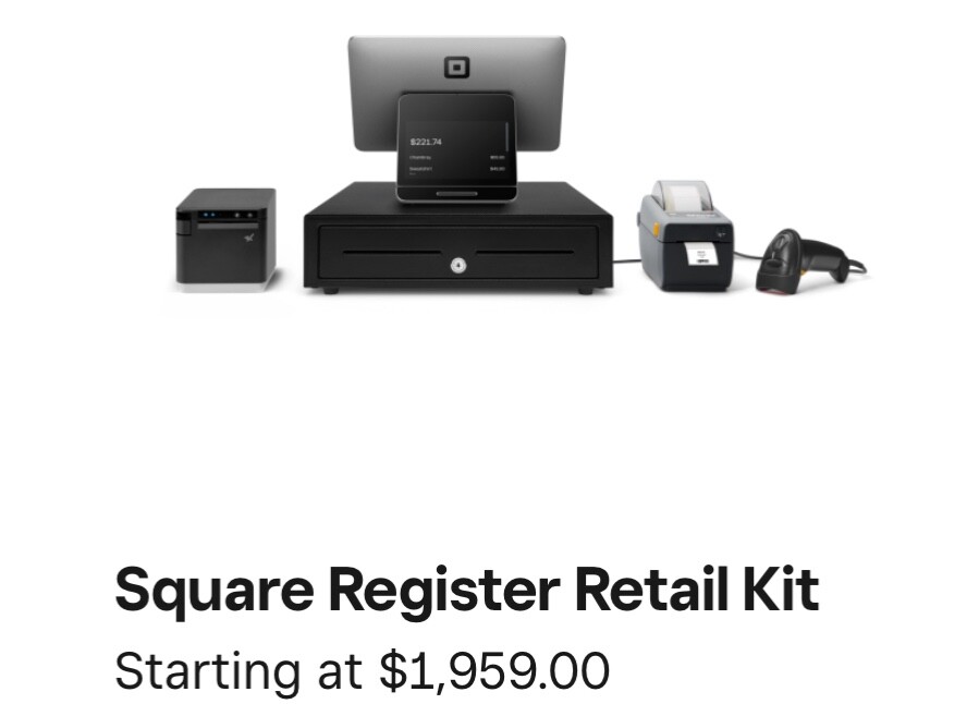 Square POS Hardware - FULL RETAIL KIT WITH EXTRAS - NEW