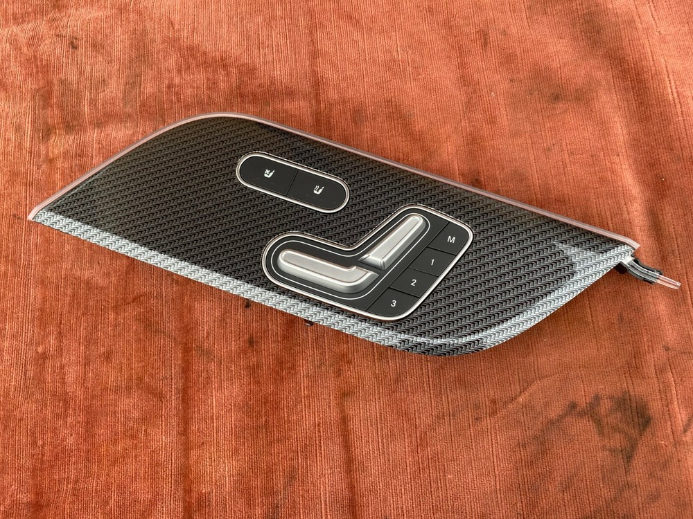 Mercedes Benz GLA B Class A247 seat switch button carbon