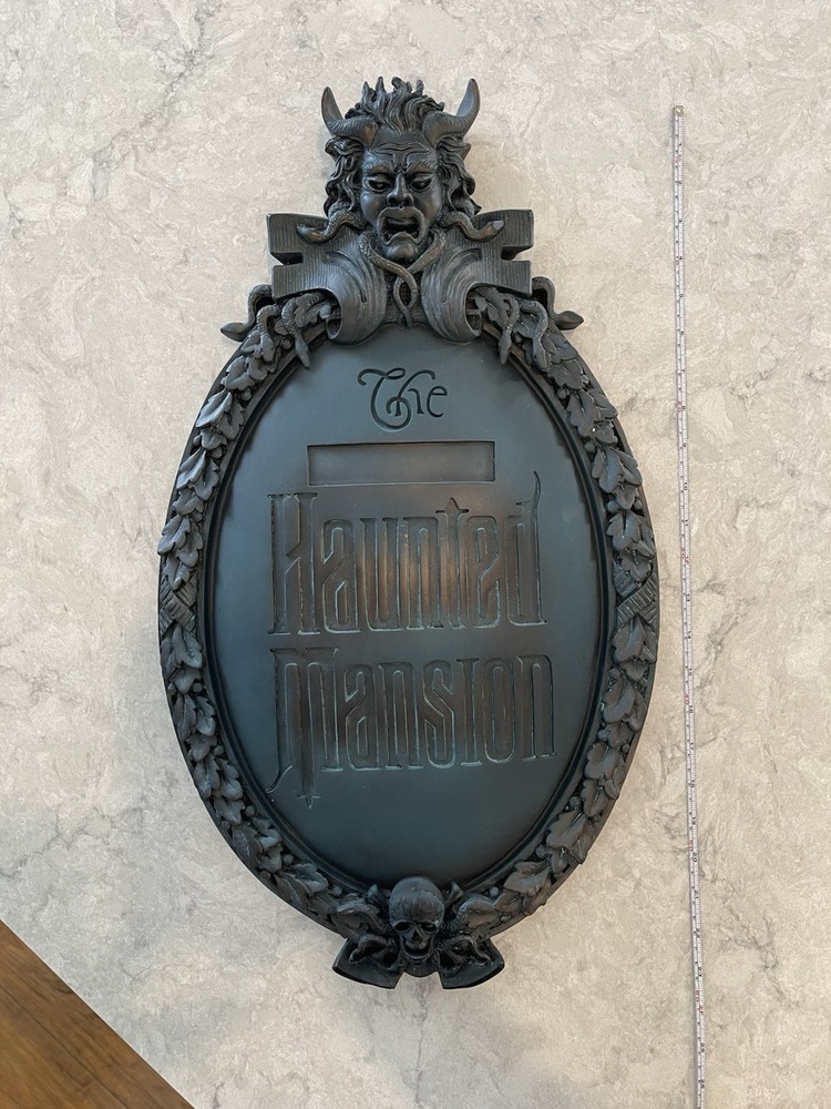 Disney Haunted Mansion Gate Sign (personalized)
