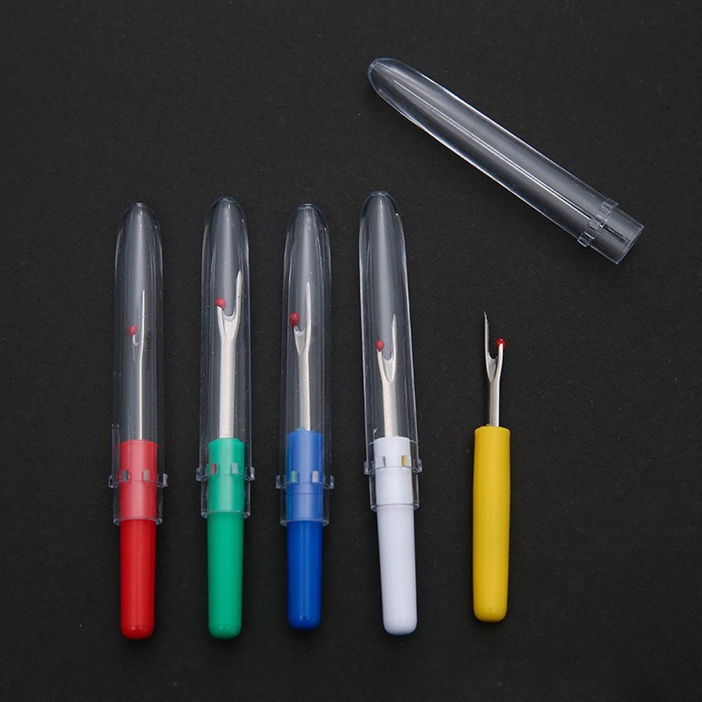 100PACK Handle Seam Ripper Stitch Unpicker Thread Cutter DIY Remover Sewing Tool