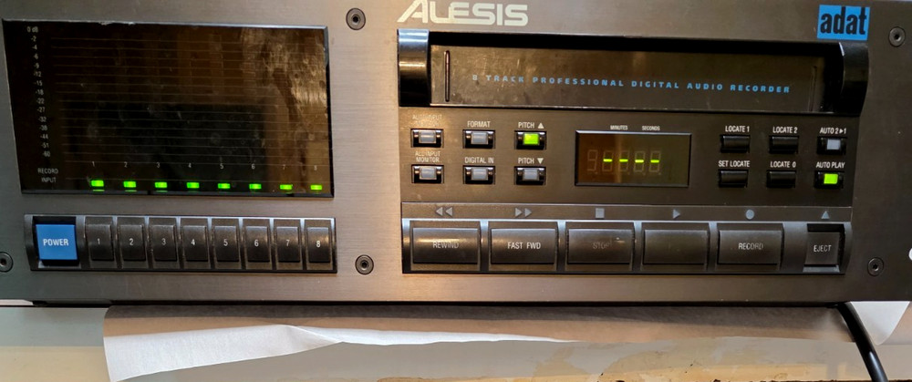 Alesis ADAT 8 track Pro Digital audio recorder