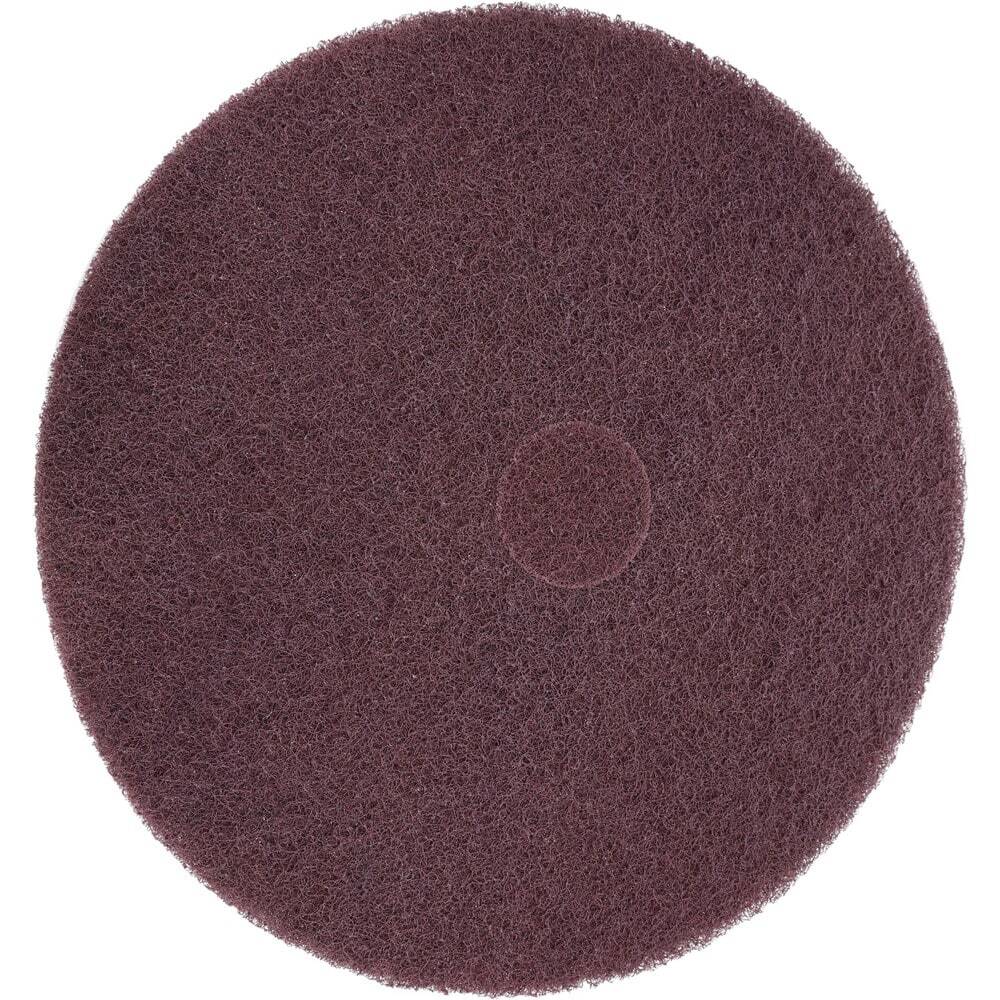 PRO SOURCE Maroon Extra Heavy Duty Floor Stripping Pads: 5 Pack, 20" Diameter