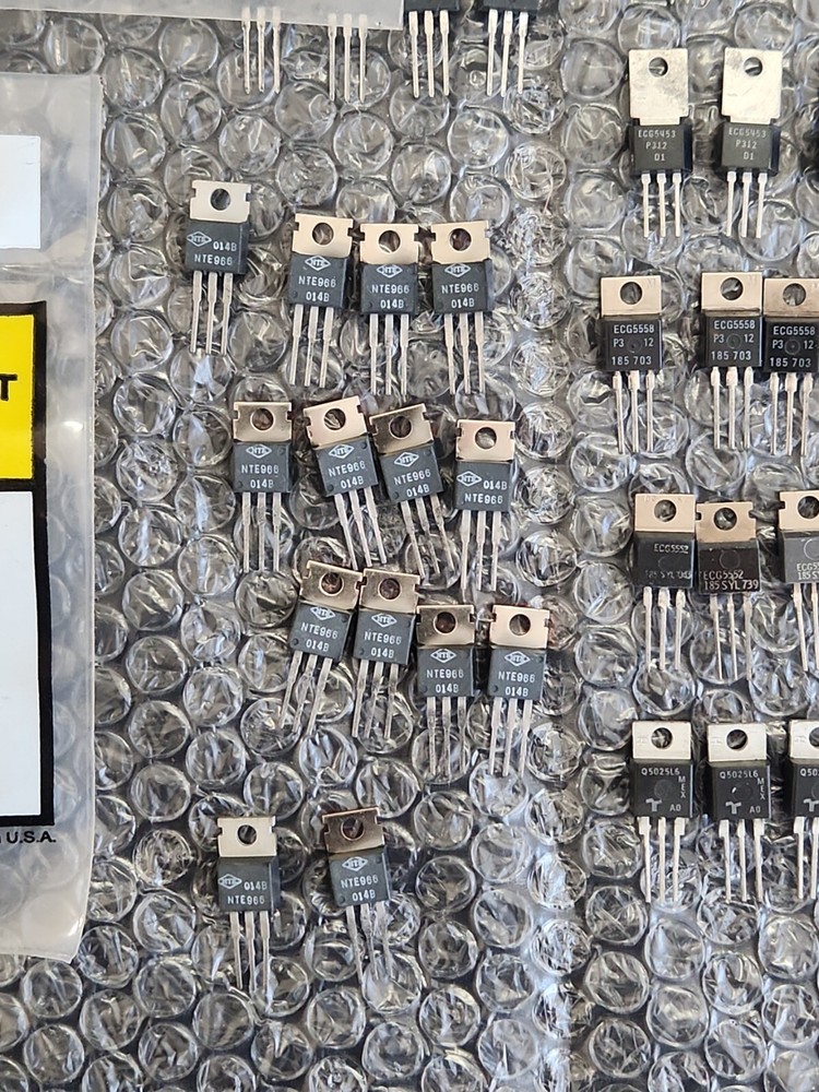 *MIXED SURPLUS LOT* ECG Components IC's and Rectifiers ⚡️🇺🇸 SHIP