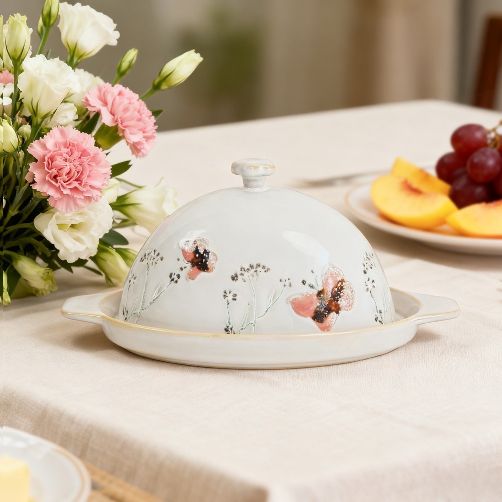 Ceramic Butter Dish With Lid