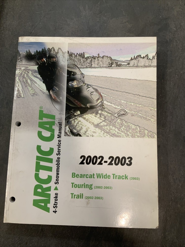 2002-2003 4 Stroke Snowmobile Service Manual