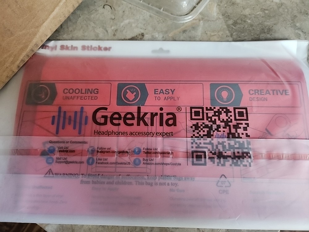 Geekria Vr Headset Ad Control Handle Skin W Pico
