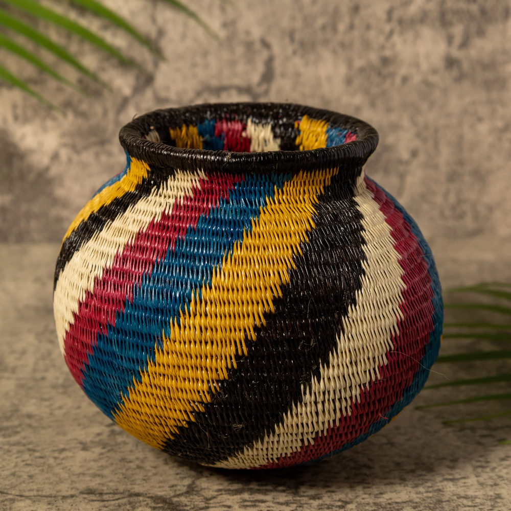 Rainbow Illusion Rainforest Basket