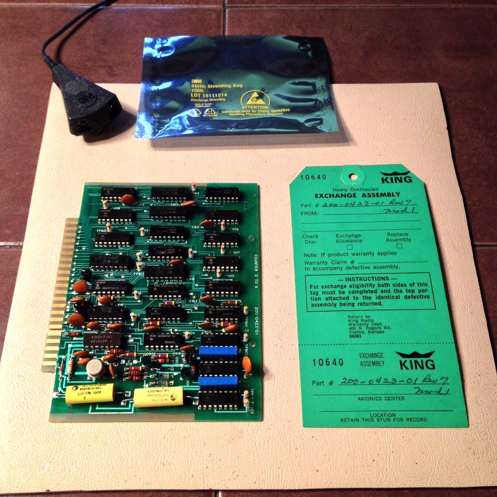 King KDM-705A Controller Board 200-0423-01,  NOS