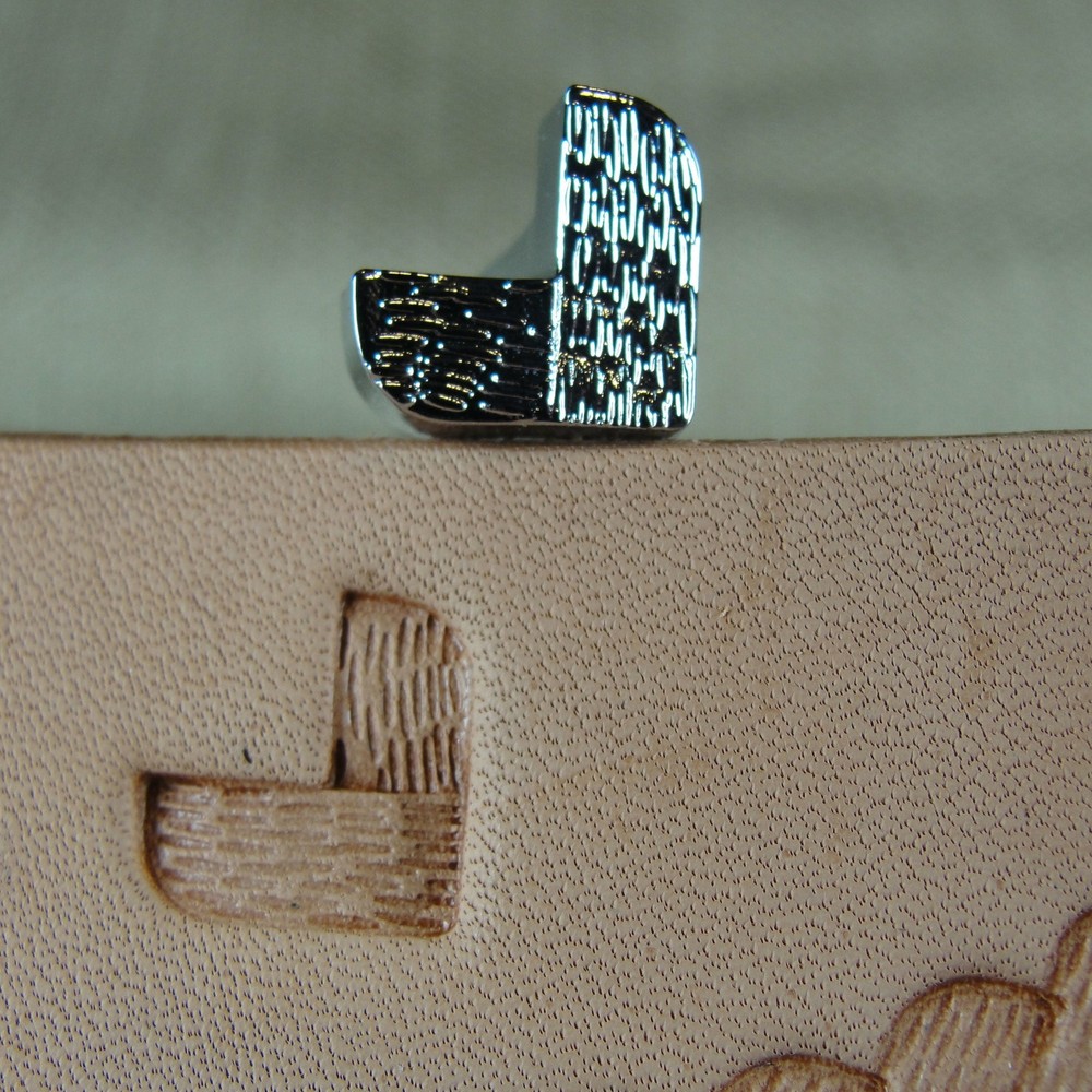 Leather Stamping Tool - D2185 Textured Braid Border Stamp