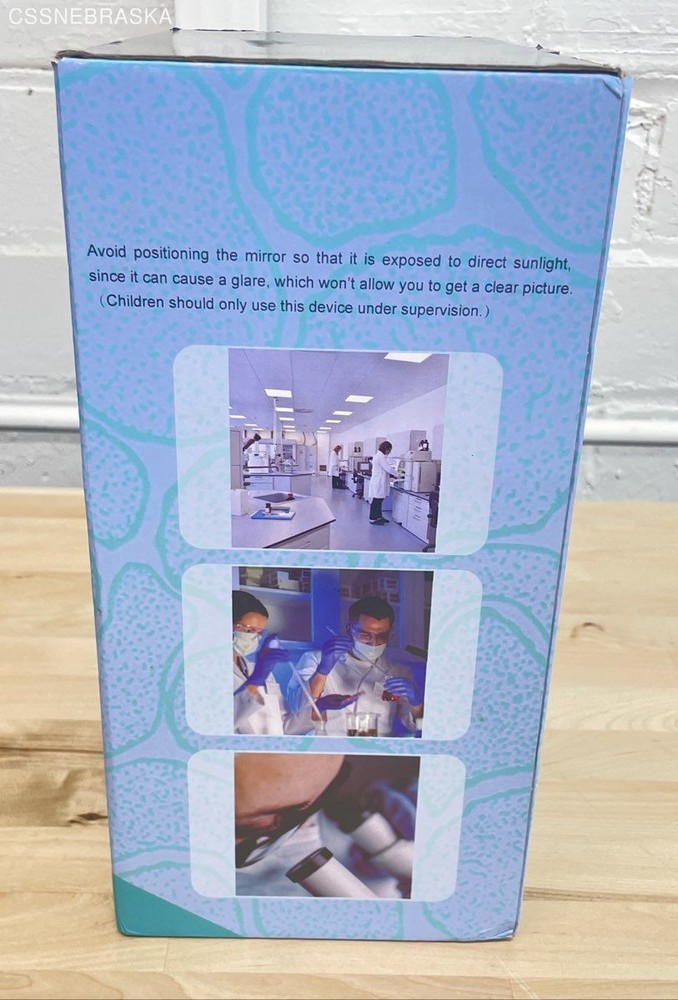 White Biological Microscope Telmu Model: XSP - 75