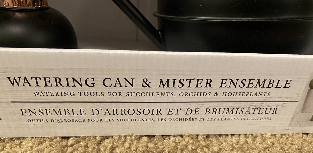 Watering Can & Mister Ensemble NIB