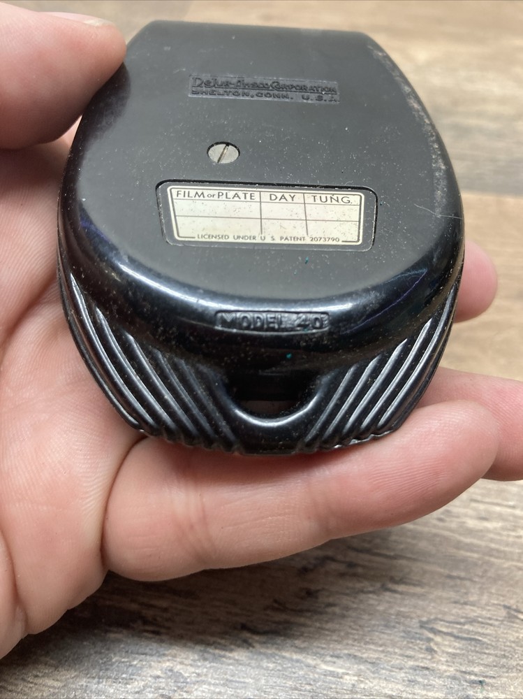 Vintage DeJUR Light Exposure Meter Model 40. Working.