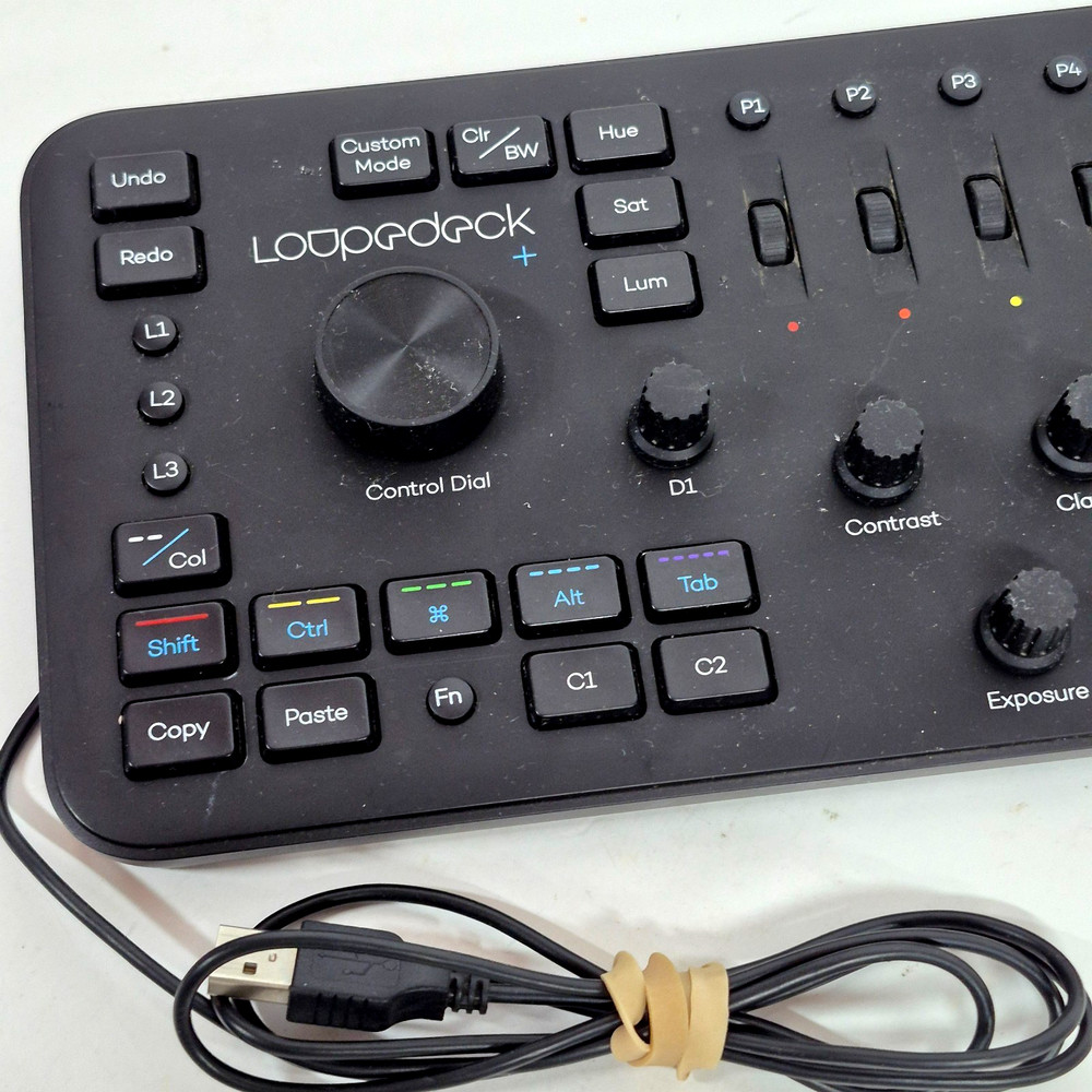 Loupedeck Plus + Photo/Video Editing Controller Console Japan
