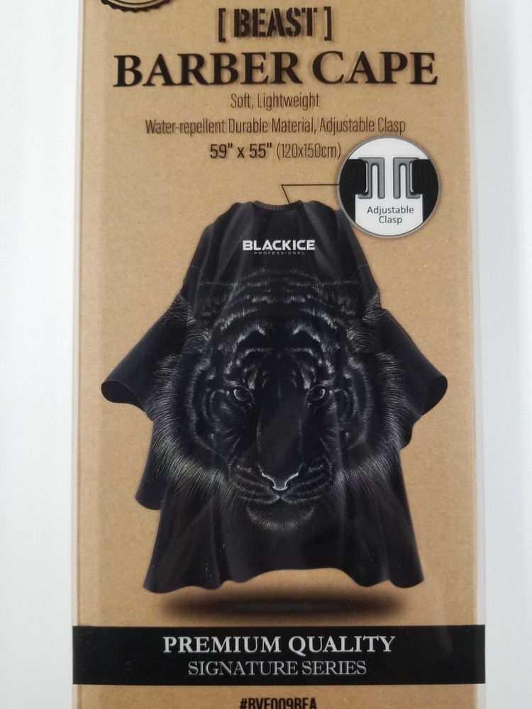 BLACKICE Professional Premium Graphic Pattern Barber Cape-Beast