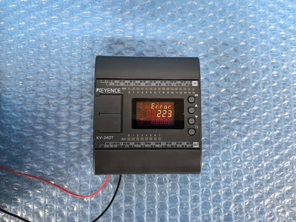 KEYENCE KV-24DT PLC Transistor Output Module USED