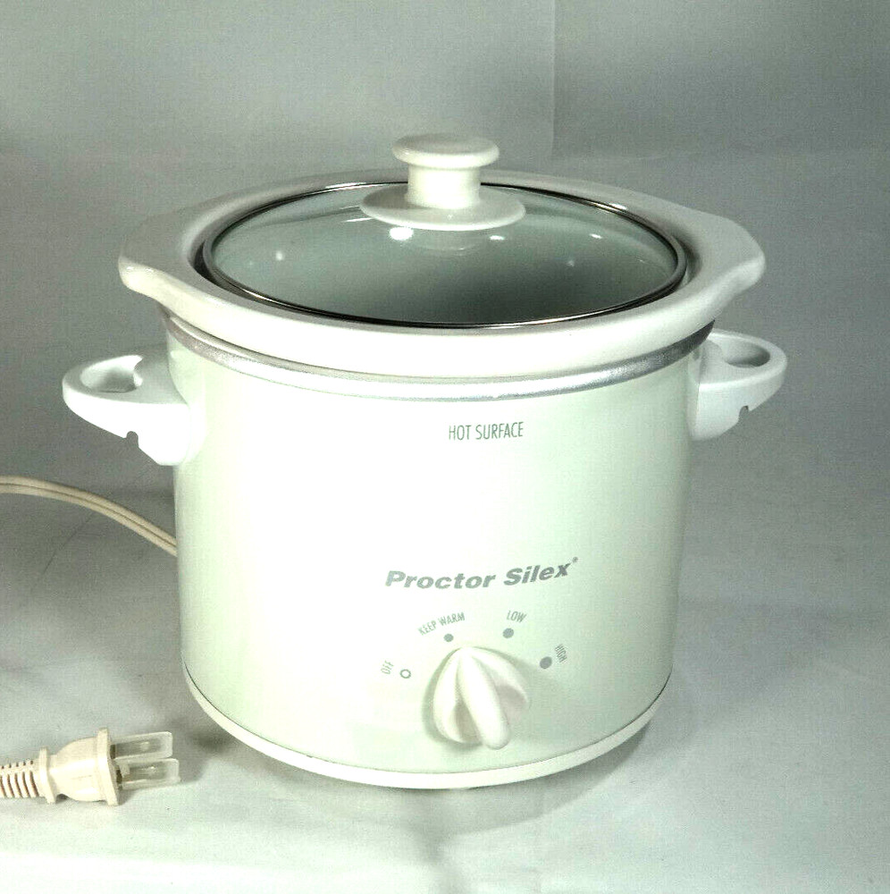 Proctor Silex 1.5 Quart Slow Cooker w/ Keep Warm Setting 33015