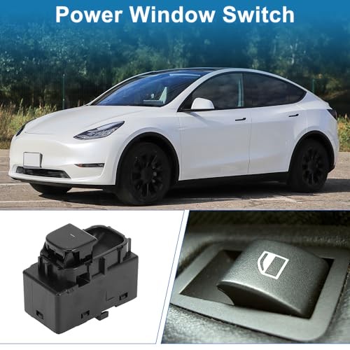 Power Window Switch Front Right Passenger Side Window Control Switch for Tesla
