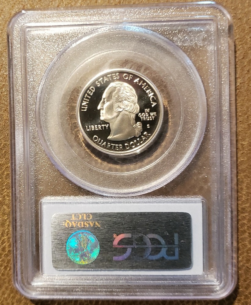 2005 S Clad West Virginia PCGS PR69DCAM