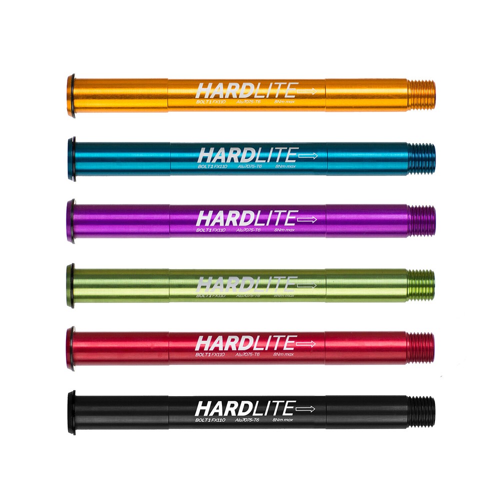 HardLite Thru axle 28g FOX boost stepcast 15mm x 110mm front thru axle BOLT1