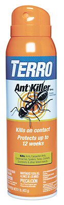 Terro T401-6 Ant Killer Spray, 16 oz. - Quantity 6