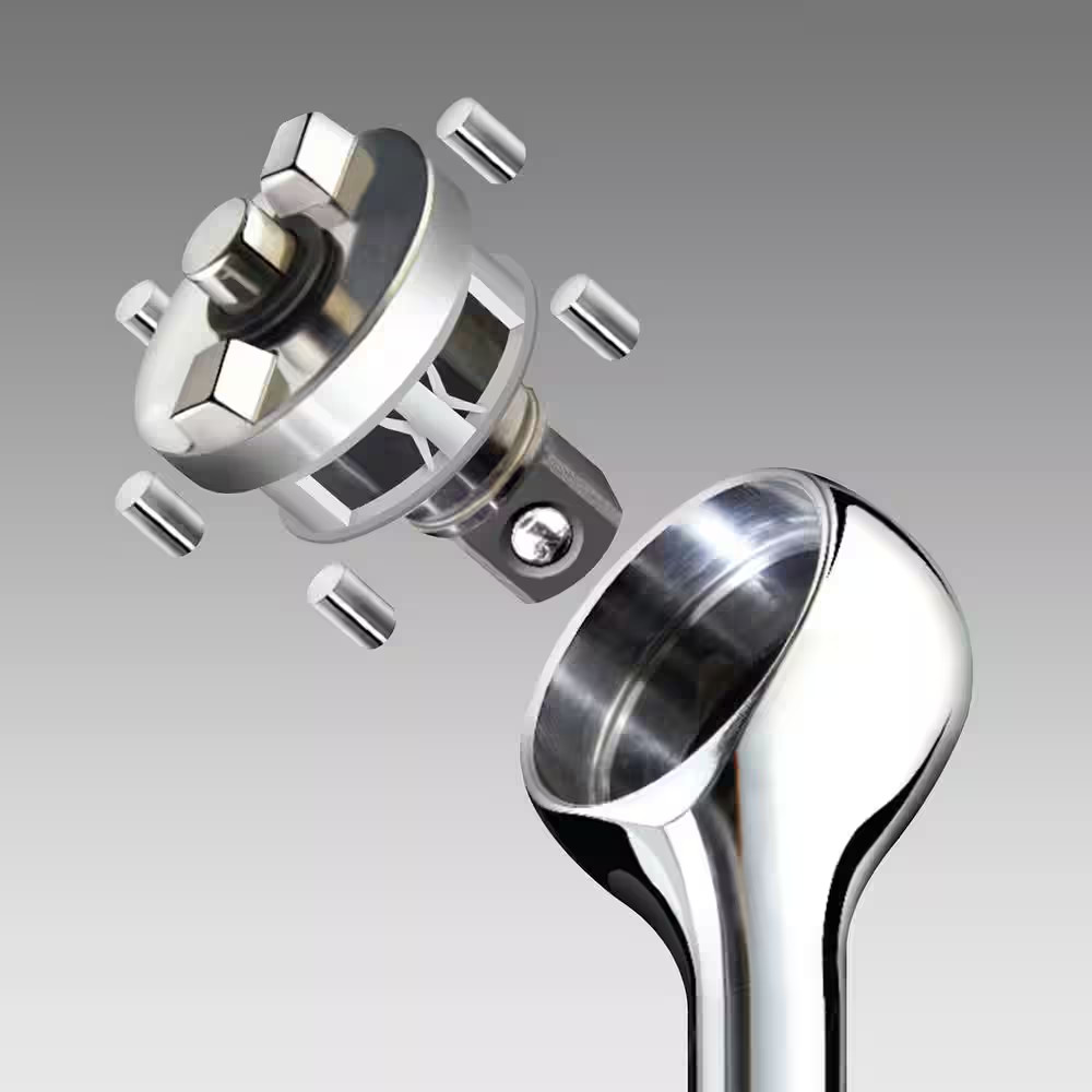 1/4 In. Drive Gearless Ratchet with Socket Quick Release