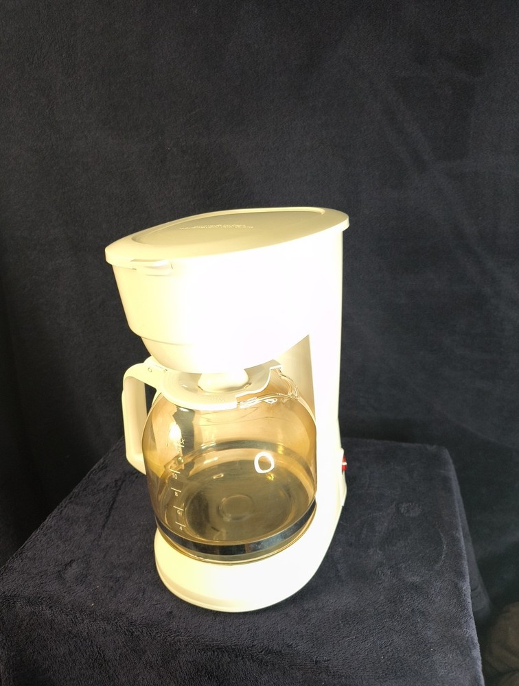 White 12 Cup Drip Coffee Maker