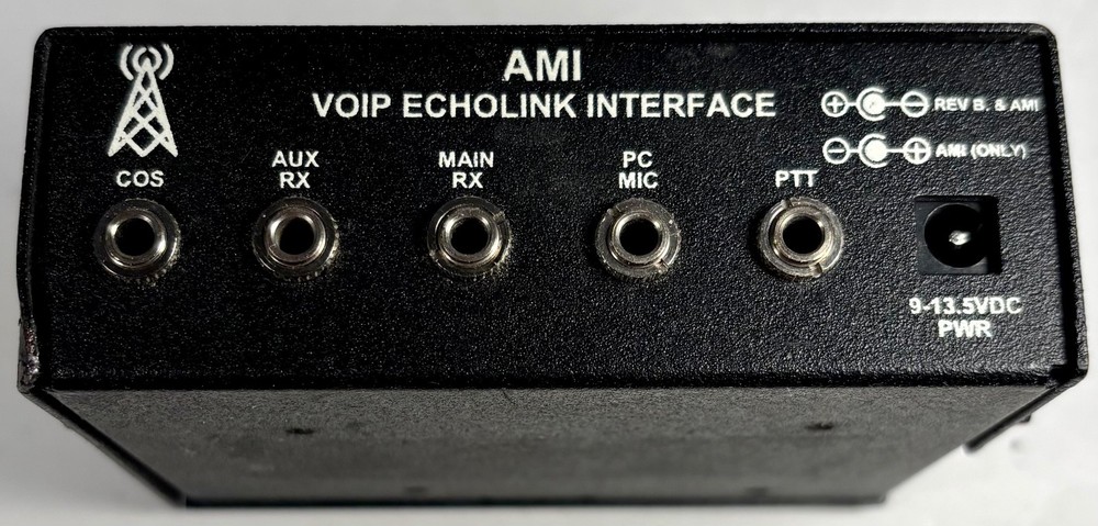 AMI Echolink Interface ILINKSBOARD.COM with Power Supply and Documentation