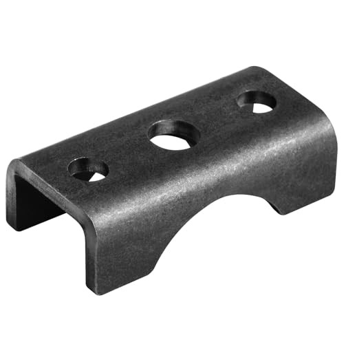 4 Pack Leaf Spring Perch Seat for OD 3" Round Axle,7/32" Thick,U Spring