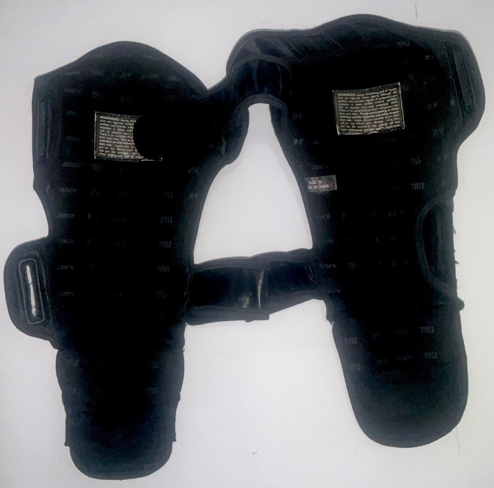 Title Black Blitz Shin Guards Size Medium Great Condition Used