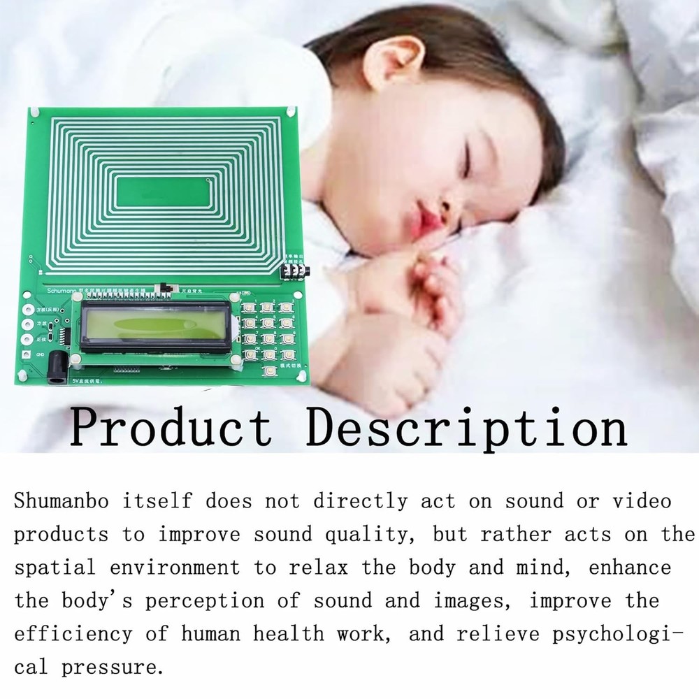 Schumann Wave Resonance Generator 7.83Hz - Adjustable Low-Frequency Pulse Device