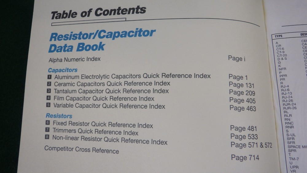 Vintage Electronics Philips 1990-1991 Resistor-Capacitor catalog Data Book