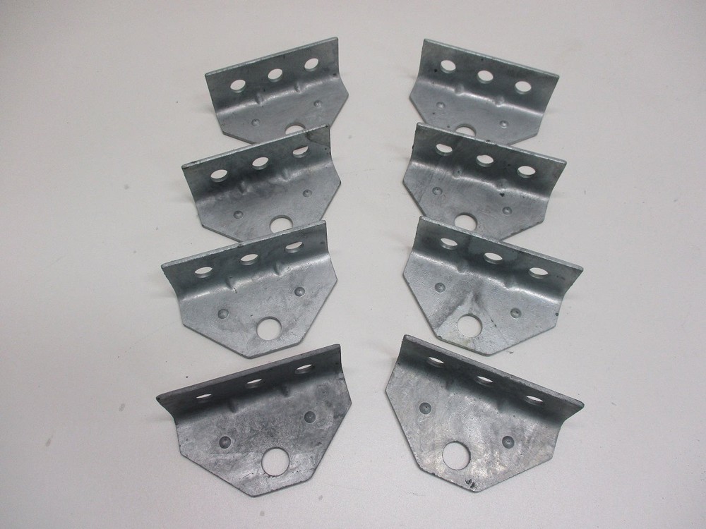 (8) Boat Pontoon Trailer Bolster Bunk Board Adjustable Swivel Brackets
